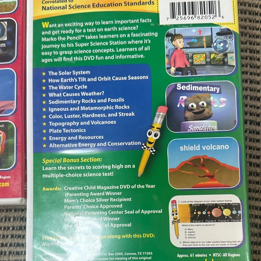 Earth and Life Science DVDs